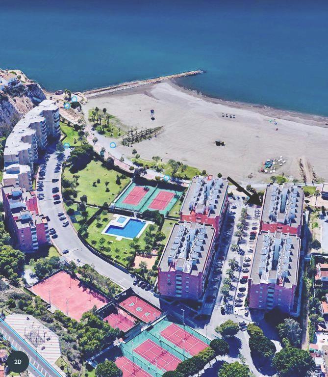 Playa La Cala In Front Of The Beach Free Parking Apartment มาลากา ภายนอก รูปภาพ